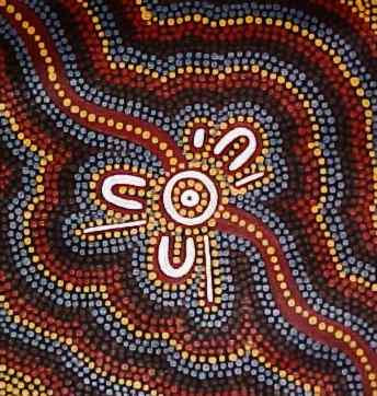the local pattern of earth energy passes through three people