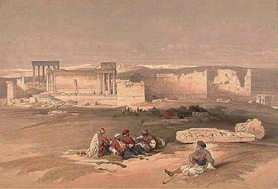Baalbek distant